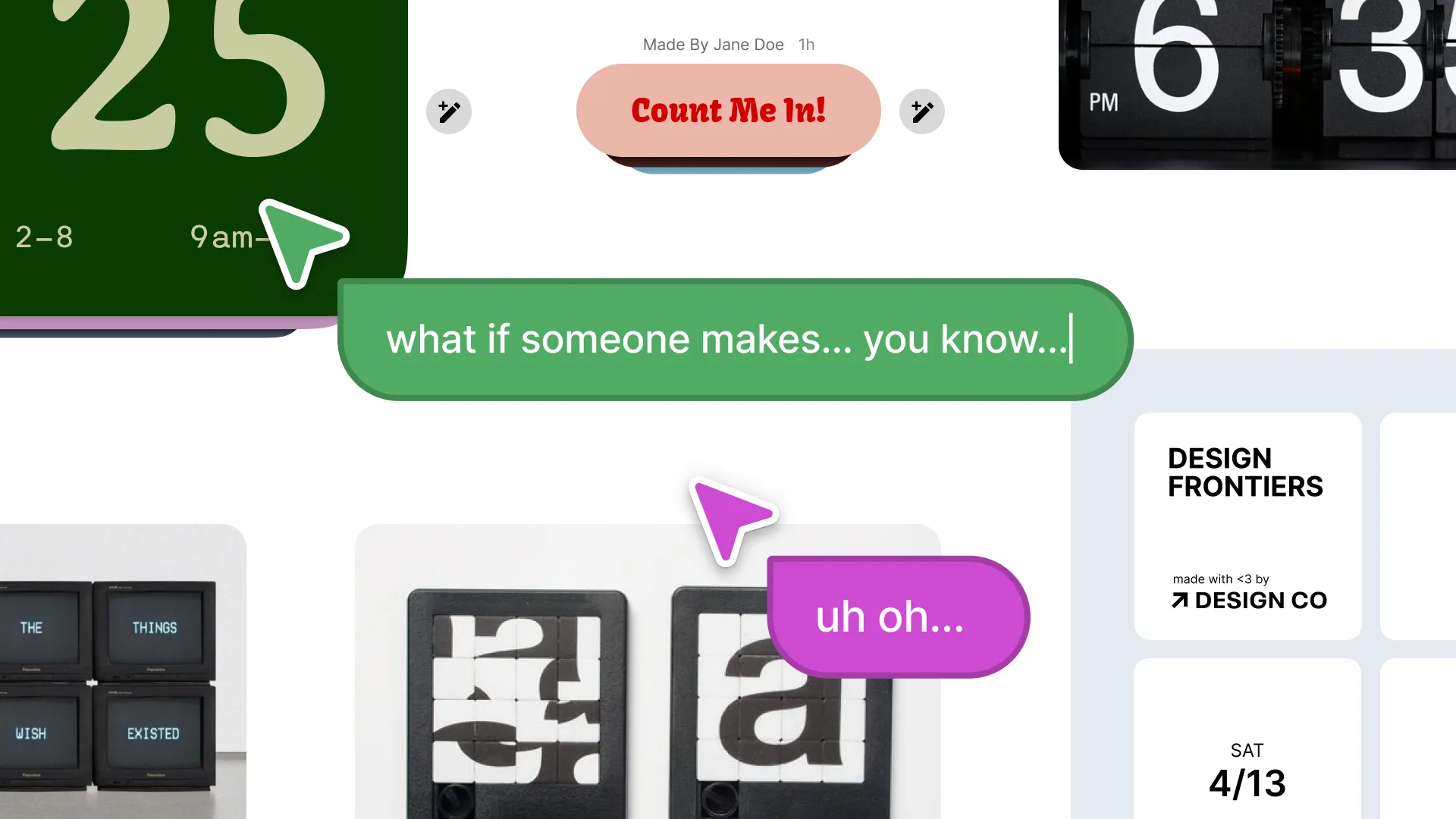 Event website scope and challenges